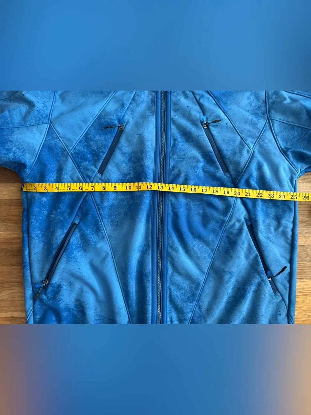 Free People Movement Canyon Crushin’ jacket- blue Medium